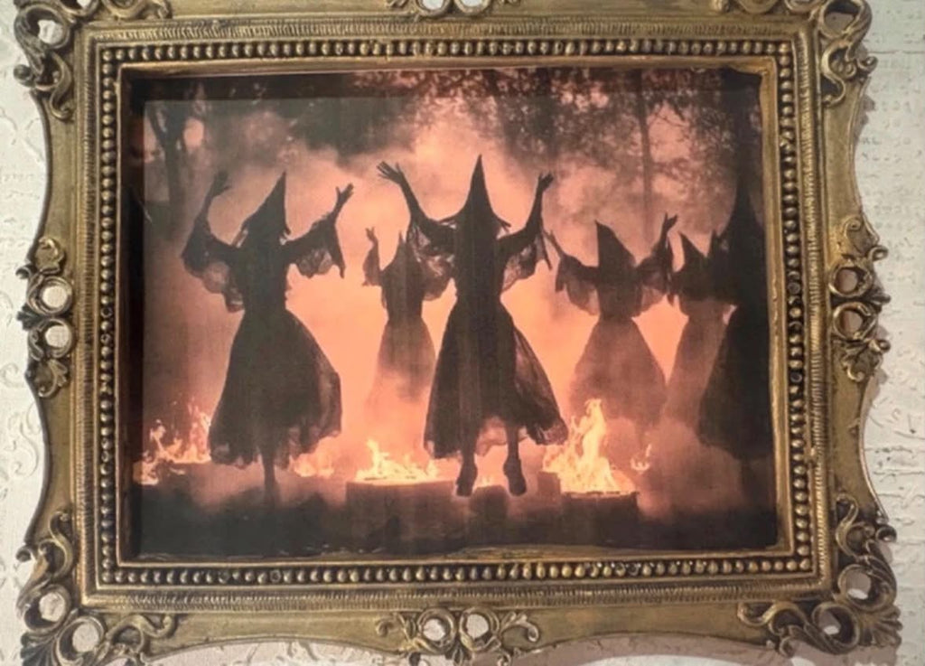 Cadre gothique baroque doré - Le Sabbat des Sorcières - Jen's heART