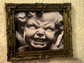 Cadre en plâtre de résine Shabby Chic 10,5x11 cm — Ange Rebelle
